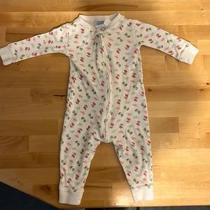 Bella bliss Christmas zip up onesie